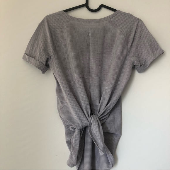 Lululemon Open Up Tie Back Tee - Picture 8 of 13